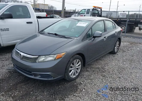 2012 Honda Civic Ex-L from USA, damaged, VIN 2HGFB2F99CH524576
